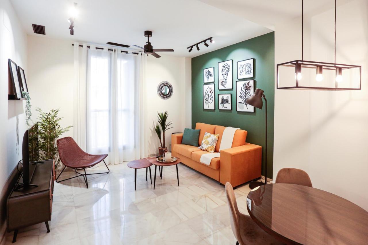 Monkeys Apartments Cervantes เซบีญา ภายนอก รูปภาพ