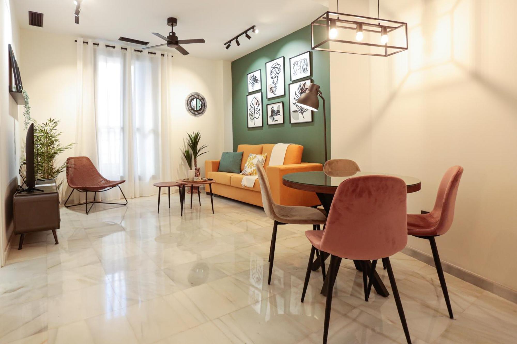 Monkeys Apartments Cervantes เซบีญา ภายนอก รูปภาพ